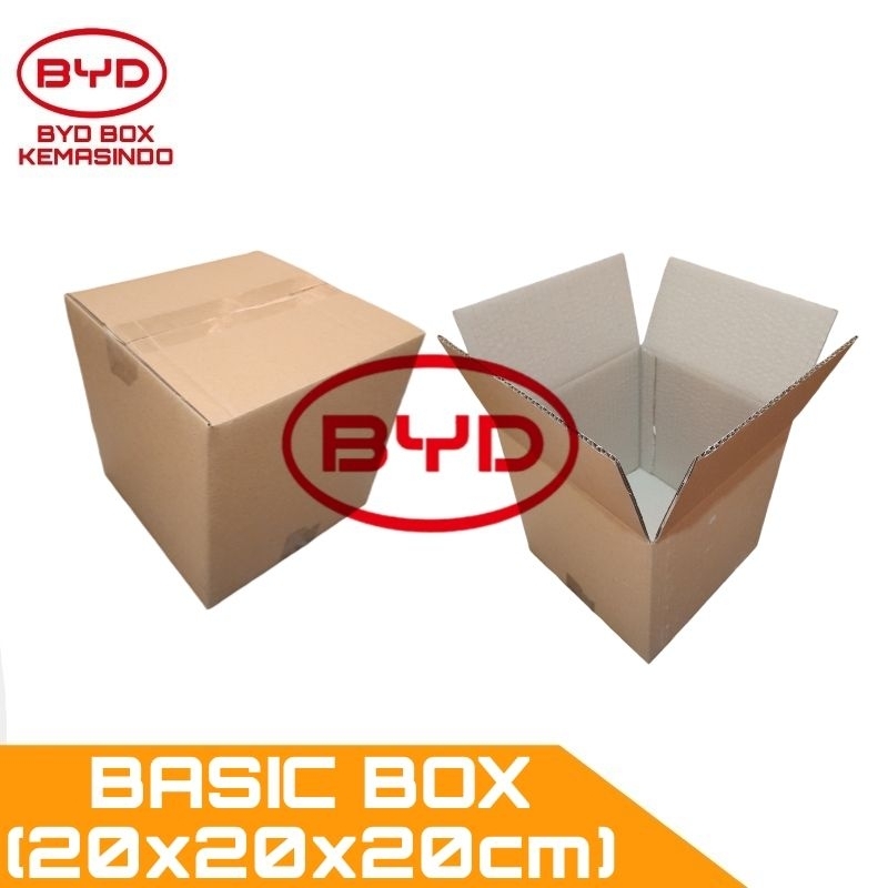 

20x20x20cm Kardus Box Karton Polos | Baru | Murah - Kardus Packing Online Shop