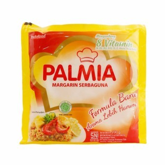 

Palmia Margarin Serbaguna Sachet 200gr / Mentega simas palmia sachet ORI / Margarine serbaguna kecil