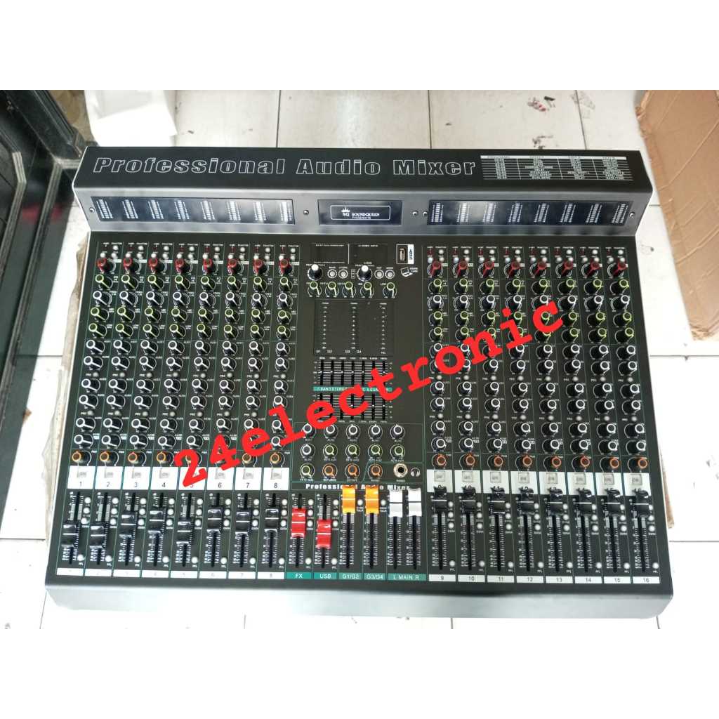 Mixer Soundqueen PHOENIX 16 Channel USB Bluetooth Recording ORIGINAL