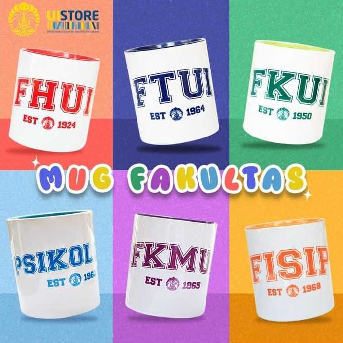 UI STORE | Mug Fakultas UI | Official Merchandise Of Universitas Indonesia