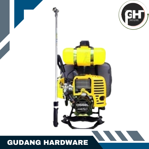 MESIN POTONG RUMPUT GENDONG OSSEL 328 MESIN PEMANGKAS RUMPUT PRO OSSEL 328 BRUSH CUTTER OSSEL