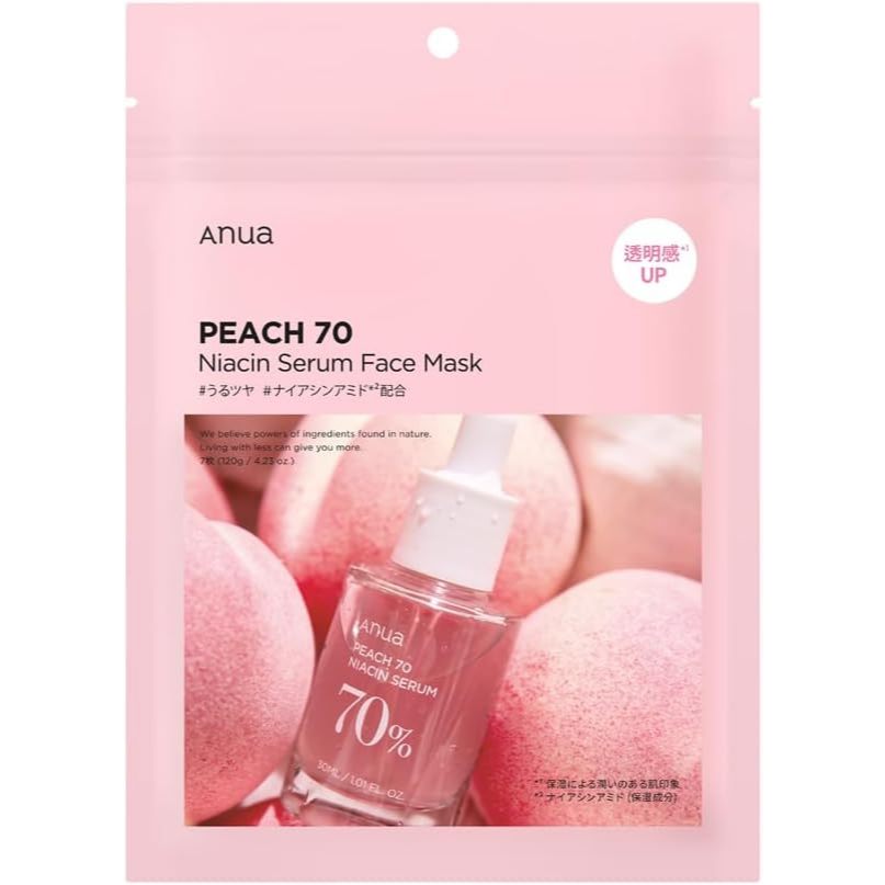 [ PO Japan ]  Anua Peach 70 Niacin Serum Face Mask | Anua Peach 70 | Anua Original Jepang