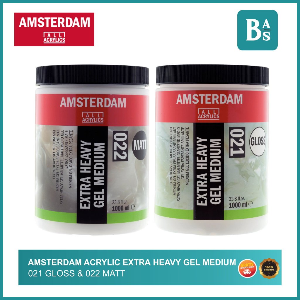 

Amsterdam Extra Heavy Gel Medium Gloss & Matt 1000ml