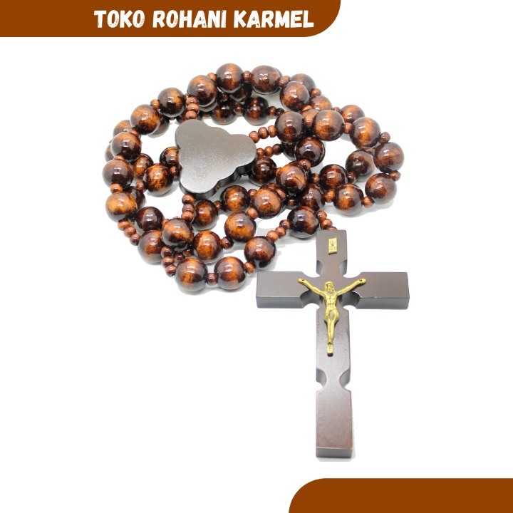 ROSARIO HIASAN DINDING BESAR (3CM)/ ROSARIO DINDING / ROSARIO DINDING KAYU / ROSARIO MANIK KAYU