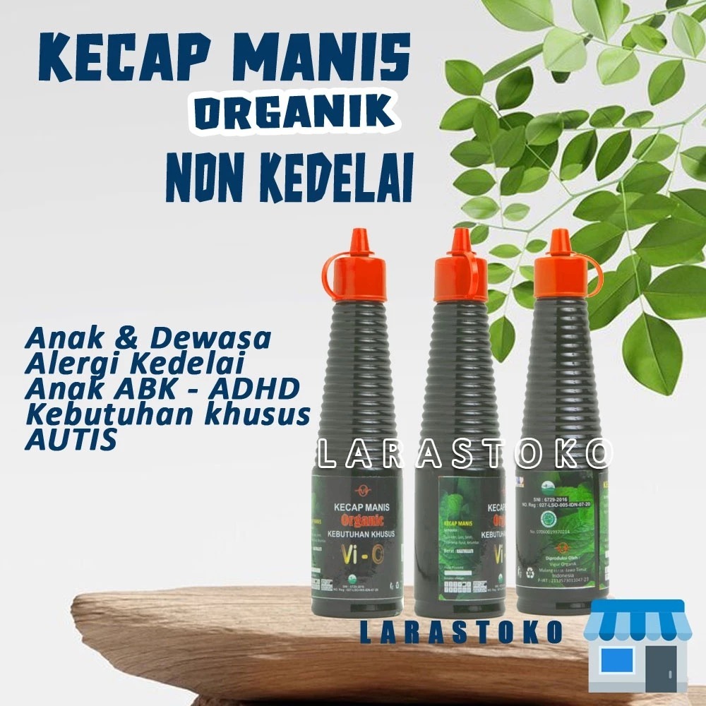 

Kecap Manis Organik Tanpa Kedelai Kedele Non Soy Sauce Alergi Autis Food Hiperaktif Autisme Khusus