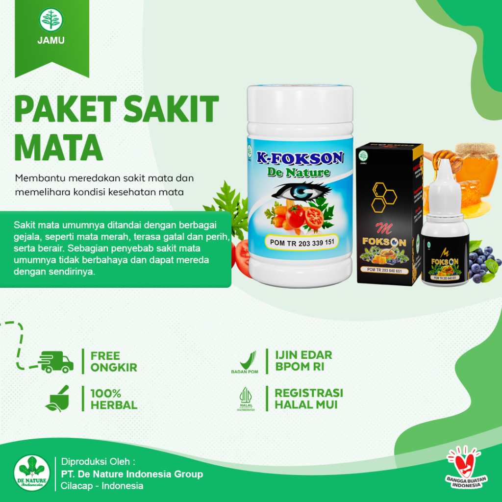 Obat Herbal Saraf Retina Mata Terputus Lepas Viduta Tetes Mata Penyembuh Sarap Mata Putus