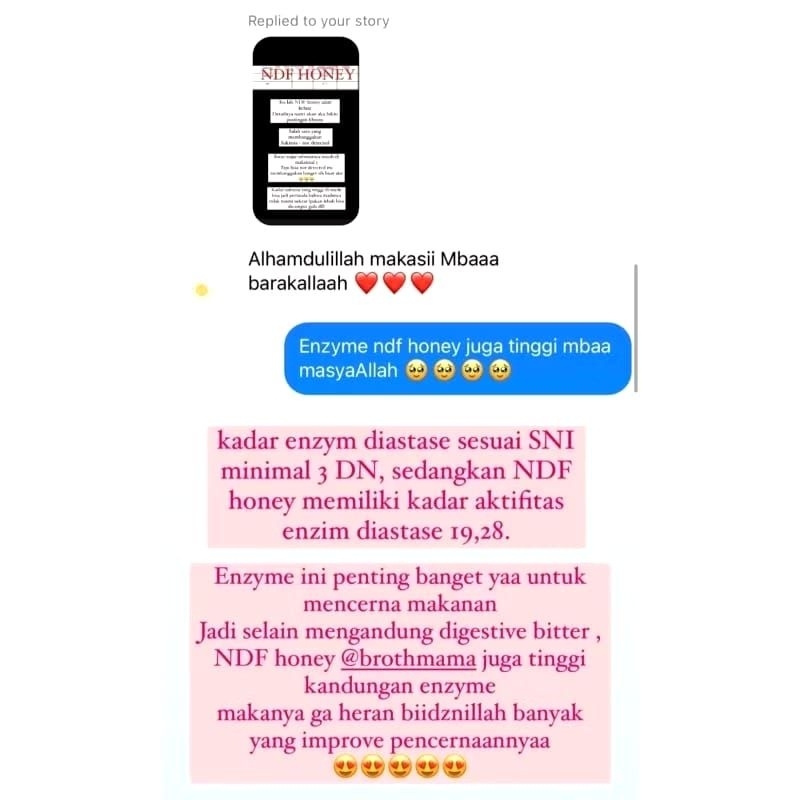 

QH (Free Lampu Tidur) NDF Honey Broth Mama Madu NDF NUTRISI PENAMBAH BERAT BADAN