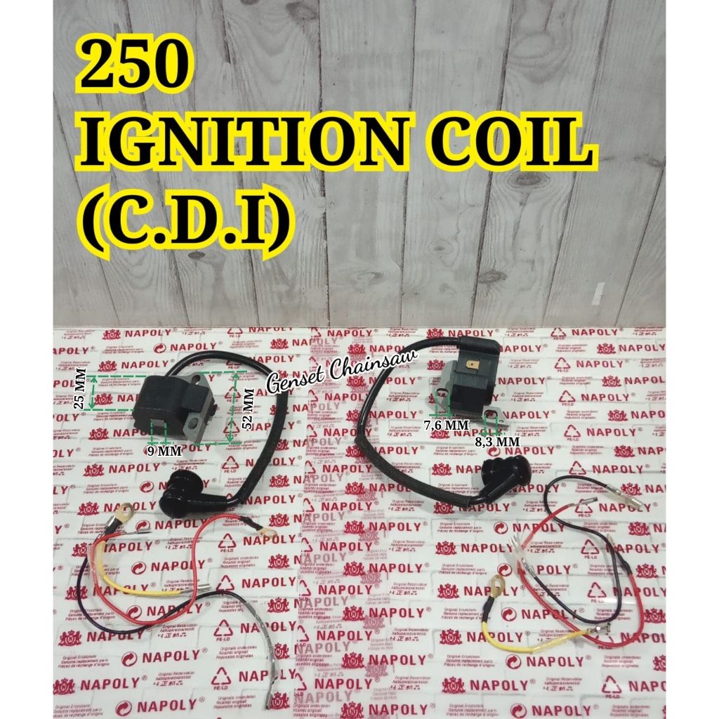 CDI 250 Ignition Coil Assy MS250 Module MS-250 MS Pengapian MS210 021