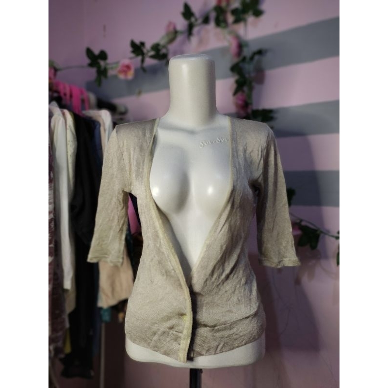 outer crop / cardigan rajut pendek wanita / baju luaran wanita