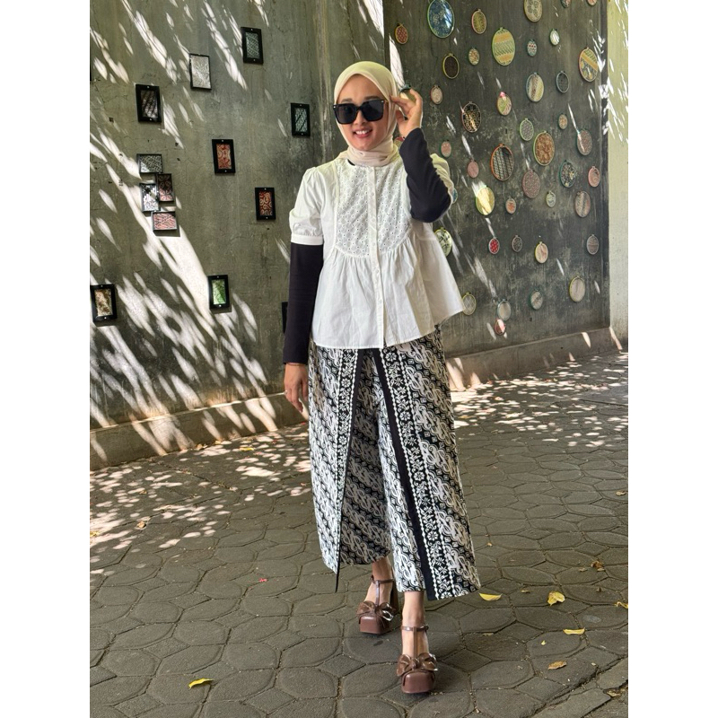 KULOT BATIK , KULOT WANITA BATIK , KULOT PANJANG ,  KULOT PANJANG WANITA