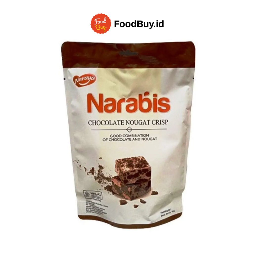 

Naraya Narabis Chocolate Nougat Crips 90gr