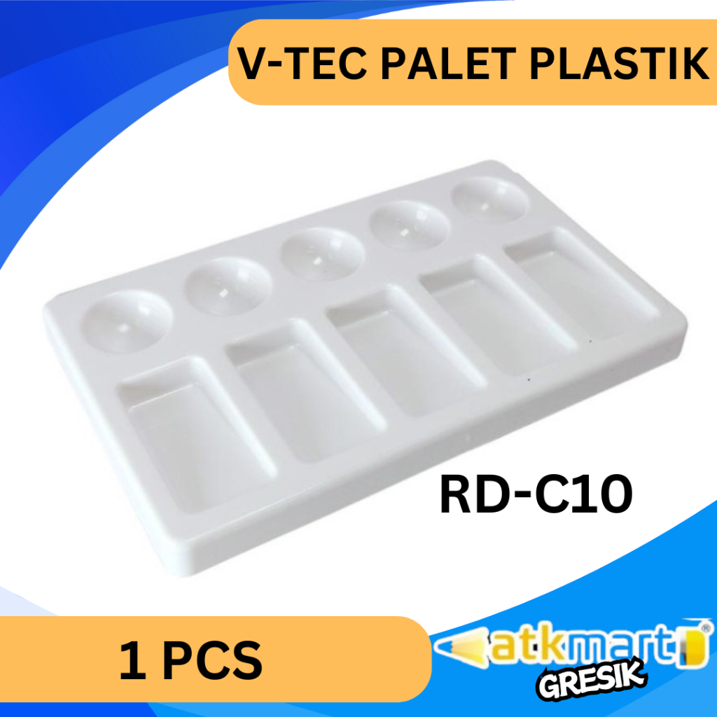 

V-TEC PALET LUKIS PLASTIK RD-C10