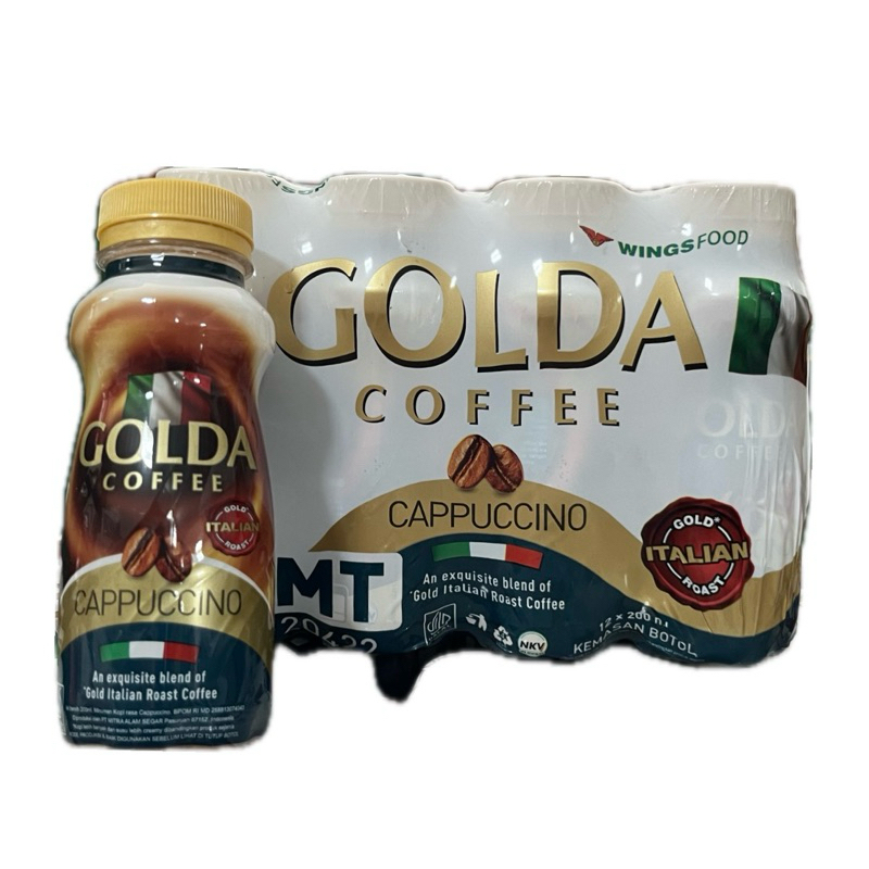 

Golda Coffe 200ml rasa Cappuccino