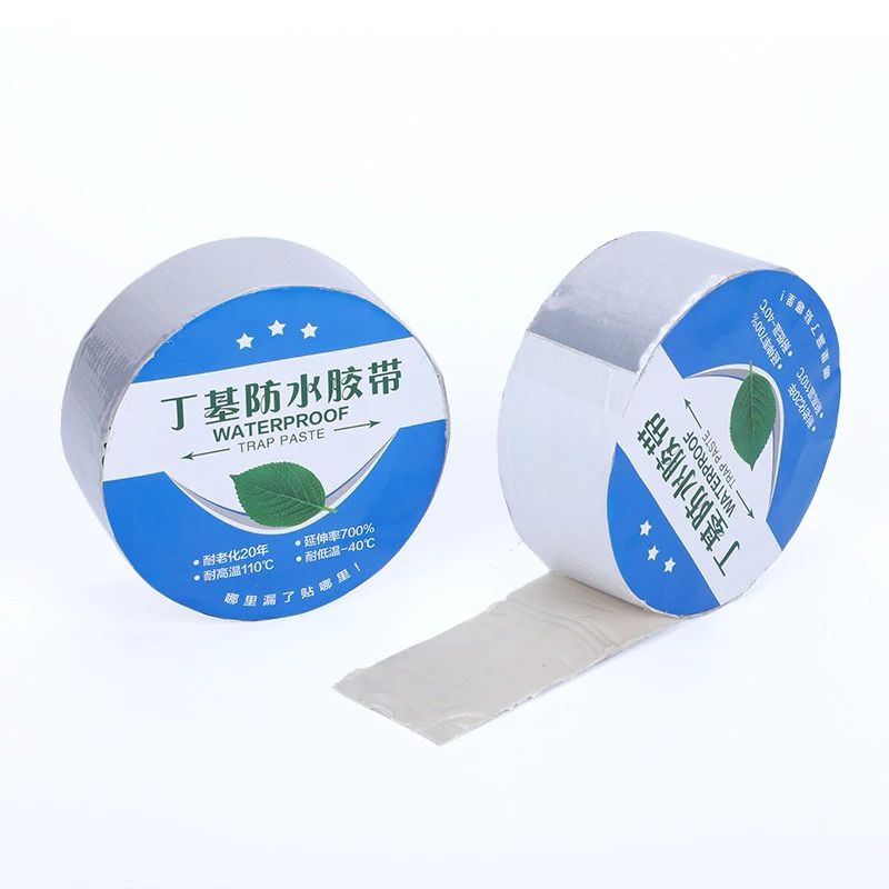 

Lakban anti air Anti Bocor Aluminium 5M X 5CM Foil Magic Waterproof Tape