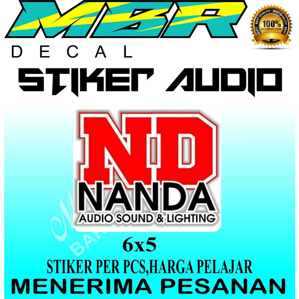 

STIKER NANDA AUDIO,STIKER SOUND NANDA AUDIO