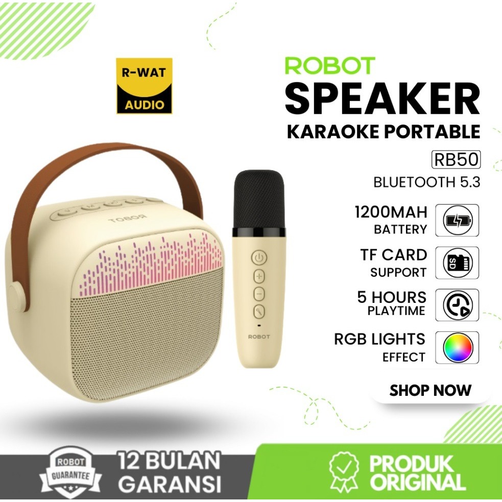 Speaker Karaoke Robot RB50