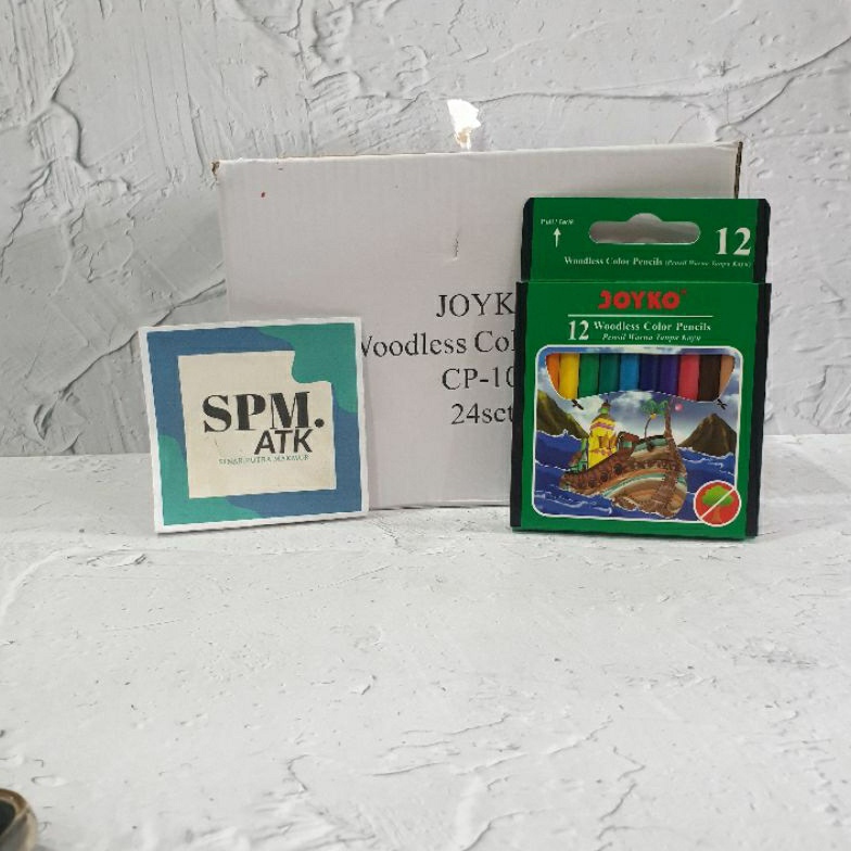 

KODE J6U Pensil Warna Joyko 12w Pendek CP17