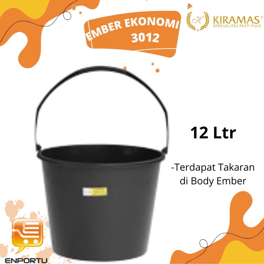 Kiramas Ember Cor 12 Liter 3012/ Ember Hitam Murah