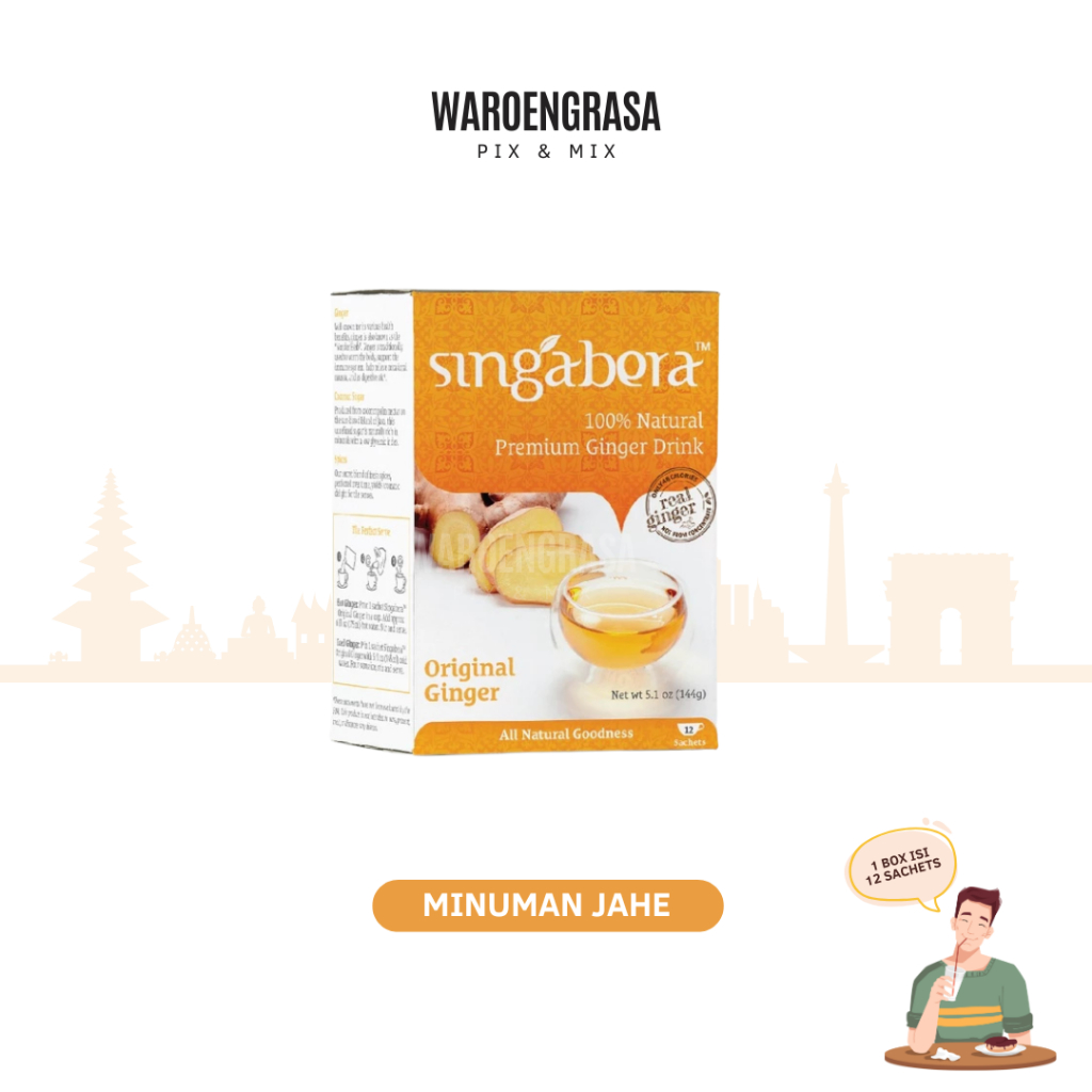 

Singabera Premium Ginger Drink - Minuman Sari Jahe - Jahe Original