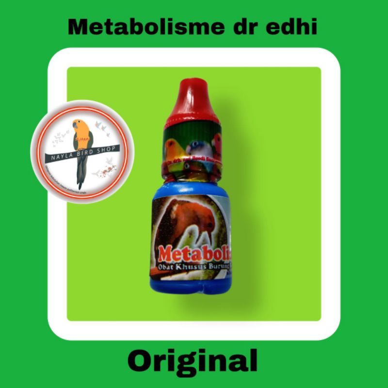 METABOLISME ORIGINAL Dr Edi METABOLISME MENGATASI BURUNG MACET BUNYI