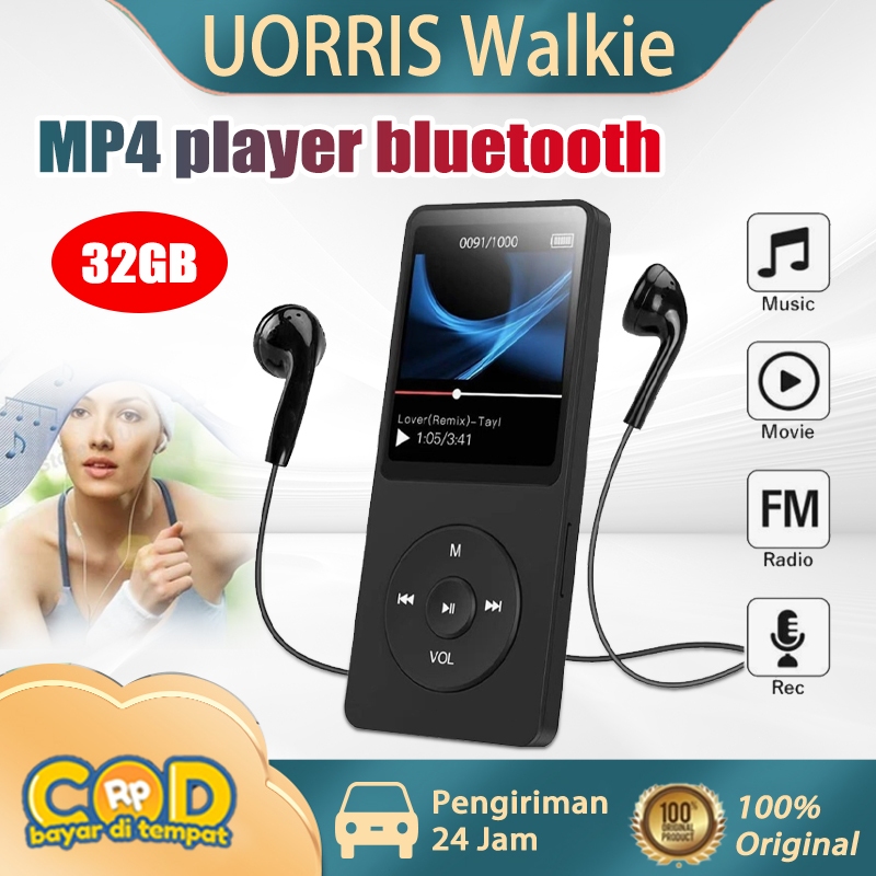 READY YA   MP4 Player Bluetooth MP3 Mini Player Bluetooth MP3 Bluetooth Speaker Free 32GB Card USB/T