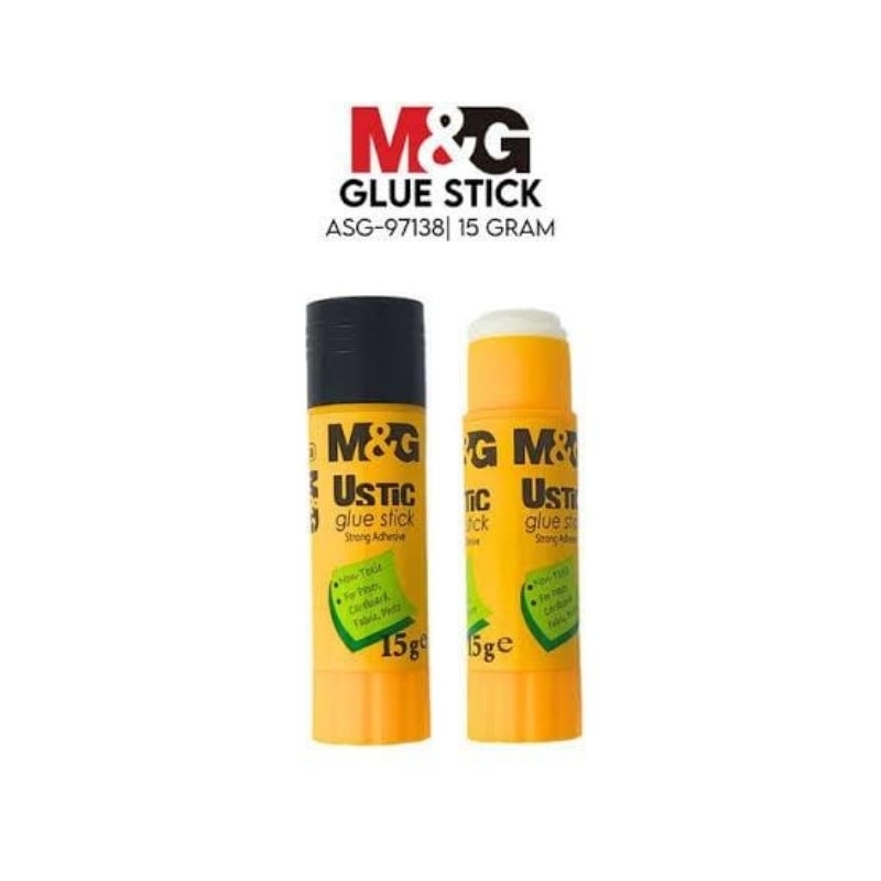 

GLUE STICK LEM KERTAS M&G ASG97138 USTIC STRONG ADHESIVE PVA 15 GR