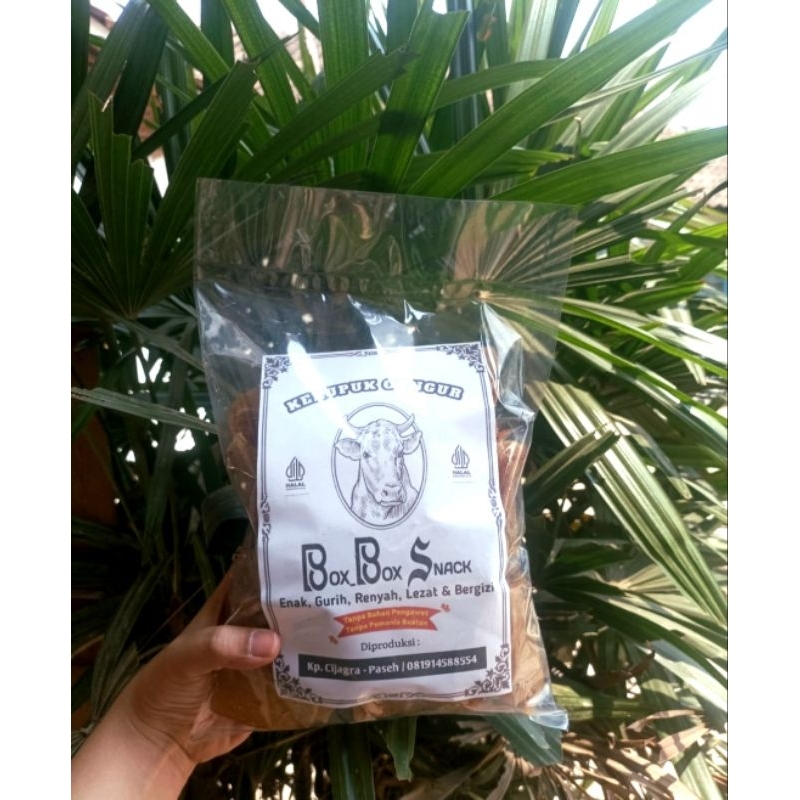 

KERUPUK CUNGUR/KIKIL TANPA BAHAN PENGAWET (ORIGINAL)