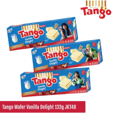 

Tango Wafer Vanilla Delight 133GR EXCLUSIVE JKT48 - [Isi 3 Pcs]