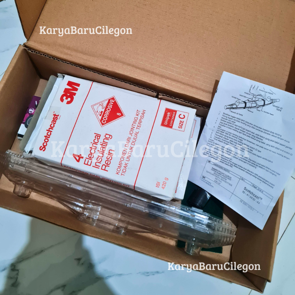 3M Scotchcast Resin Splice Sambungan Kabel Resin 92-A4