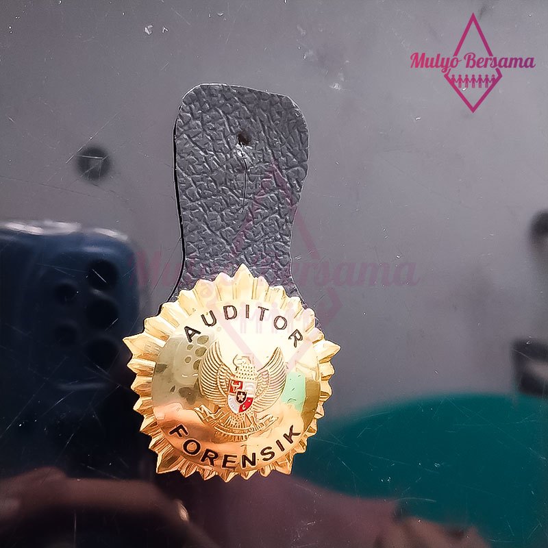 Lencana Auditor Forensik Pin Jabatan Auditor Forensik Garuda Lencana Kerja Auditor - Mulyo Bersama