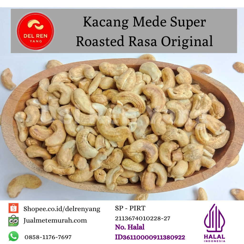 

Kacang mede super panggang origianl