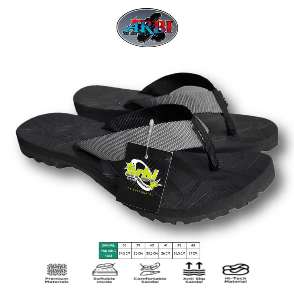 Sandal Pria / Sandal Gunung Jepit Outdoor Pria /  Sandal Outdoor Pria / Sandal Jepit Sandal Pria Mur