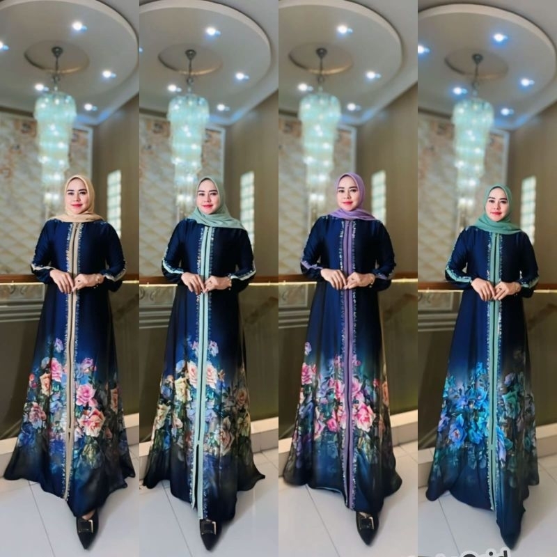 abaya zulfa original/gamis zulfa/abaya zulfa/nazwa abaya/abaya nazwa original