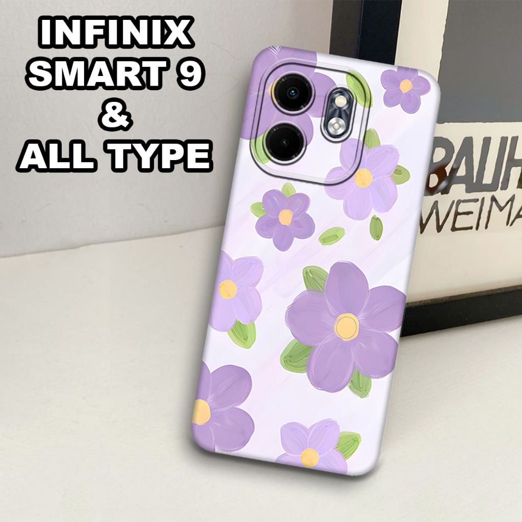 (CFS29) Softcase procamera   untuk Hp INFINIK SMART 9 Motif Cewek /Case INFINIK SMART 9 bahan karet 