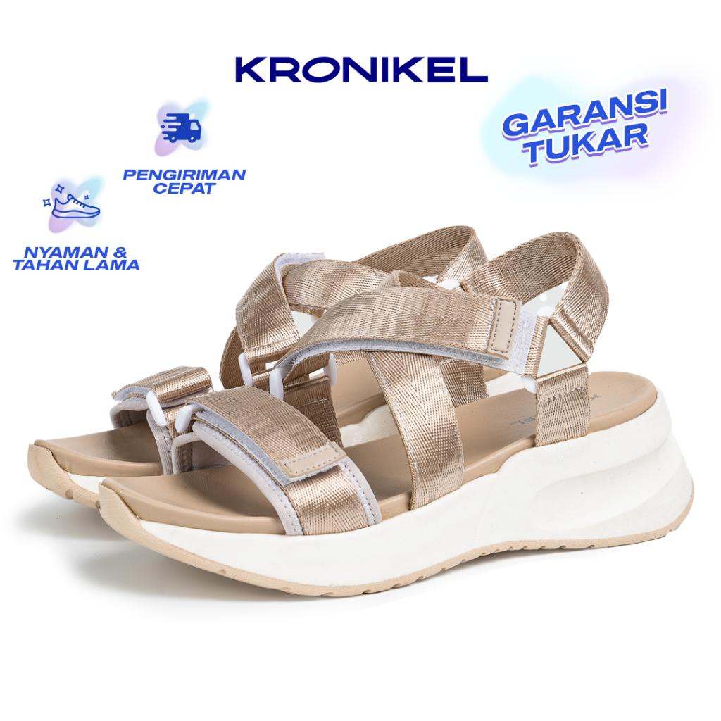 KRONIKEL Laura Sandal Tali Wanita Kasual