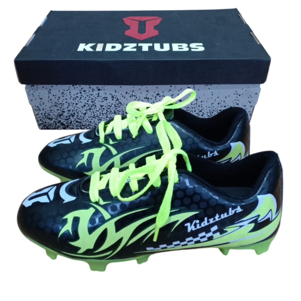 KIDZTUBS Sepatu Bola Anak Anak Laki Laki Perempuan Cowok Cewek Tanggung Kecil Umur Usia PAUD TK SD S