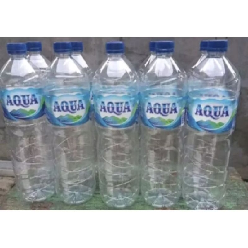 

botol Botol akua AQUA bekas bersih murah