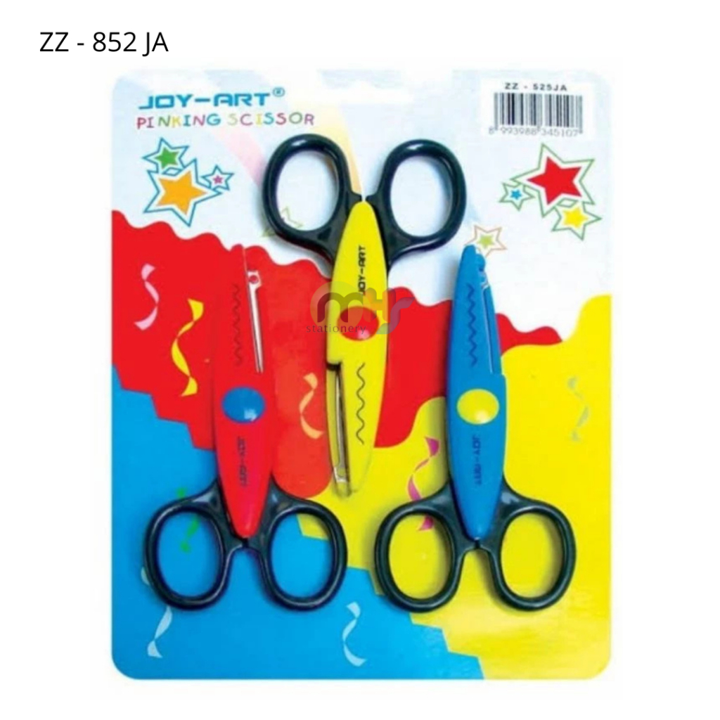 

Scissors Gunting Joyko ZZ-525 JA 1PACK ISI 3 PCS Kuat Dan Tajam Alat Potong Bahan Baja Tahan Karat