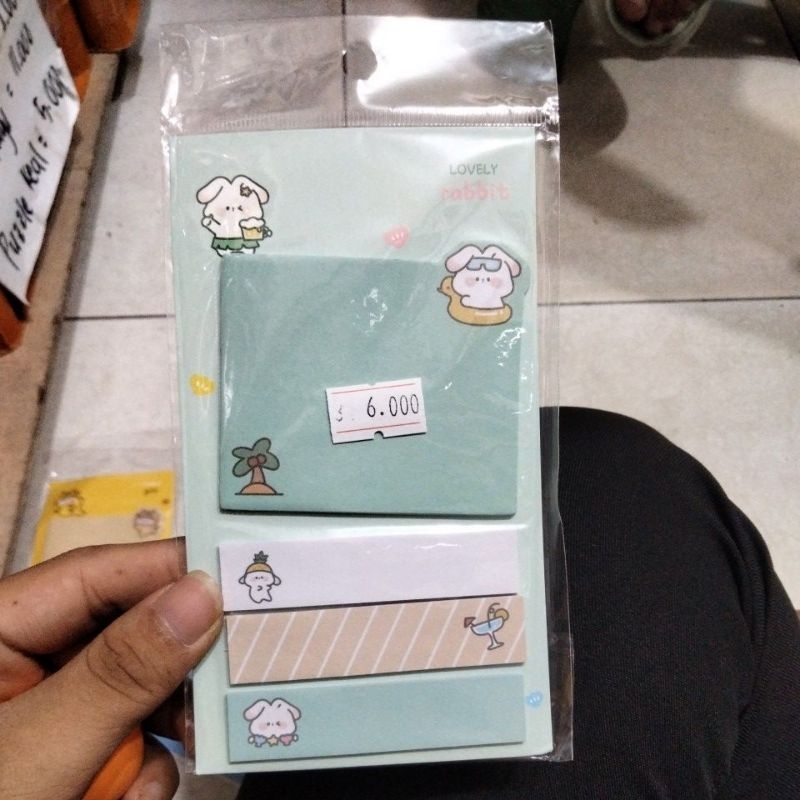 

Memo stick, sticky notes, post it lovely