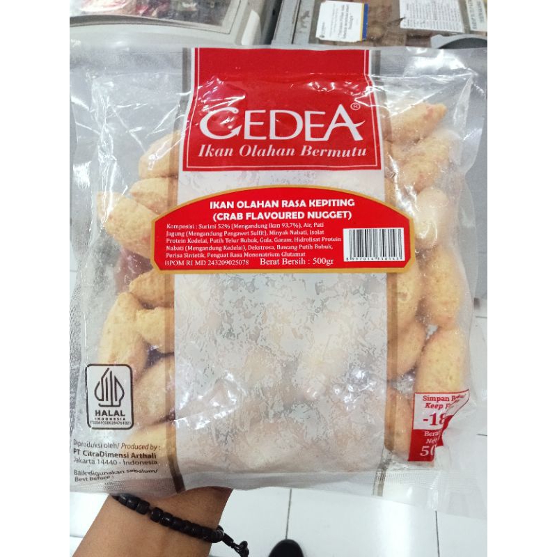 

Cedea Nuget rasa kepting 500gr