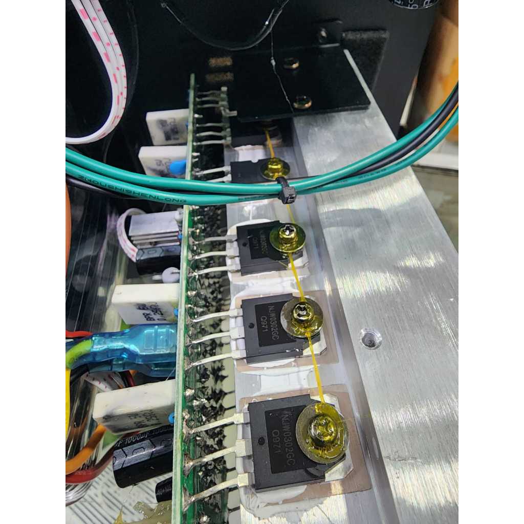 mesin Kit Power amplifier Aktif 8610 S / 8610S subwofer 600 watt max 1000 watt
