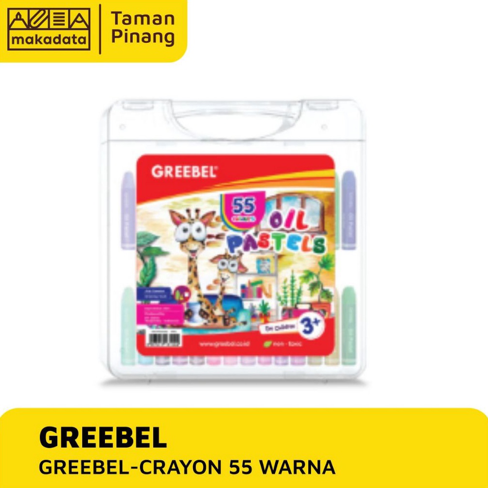 

ART R7V9 CRAYON OIL PASTEL GREEBEL ISI 55 WARNA 1 PCS