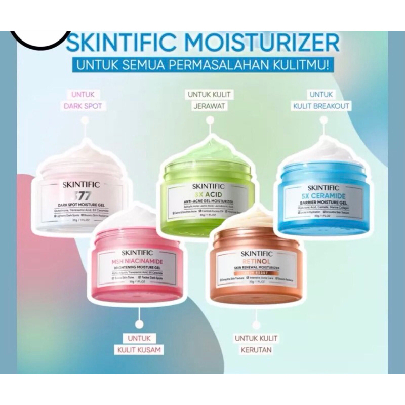 SKINTIFIC Moisturizer Gel