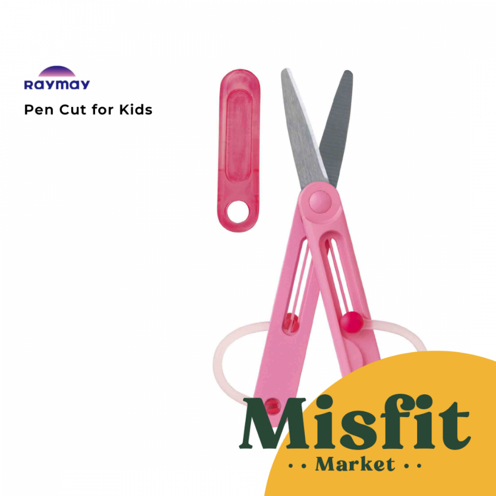 

Raymay Pen Cut Scissors for Kids Gunting anak aman