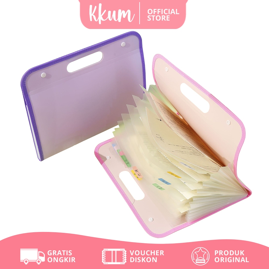

KKUM FREE STIKER Tas File Handle/ Organizer File Bag/ Map Tas Dokumen