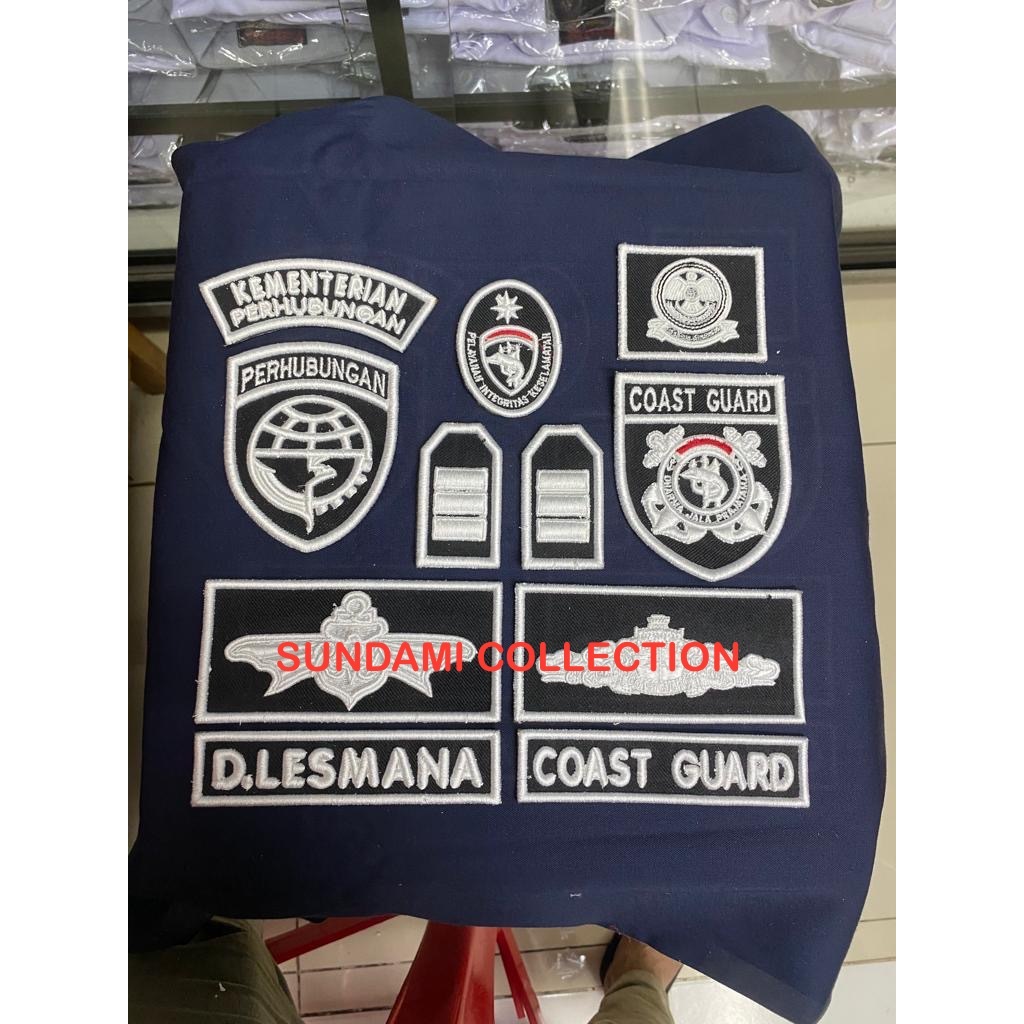 1 SET BORDIRAN TIMBUL COAST GUARD