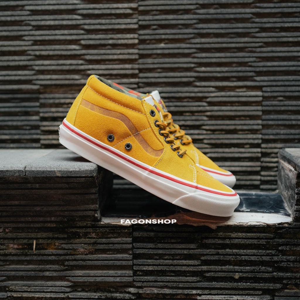SK8-MID OG LX X NIGEL CABOURN YELLOW 'TAN' by FAGONSHOP
