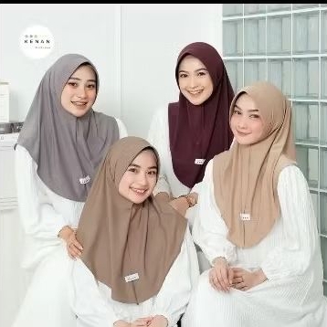 Jilbab Dzevada Kenan size M Hijab bergo Hamidah  size M