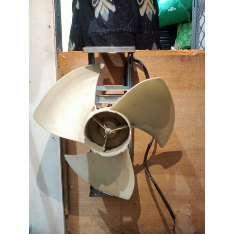 kipas blower outdoor ac 1 setengah pk + colokan tinggal  pakek