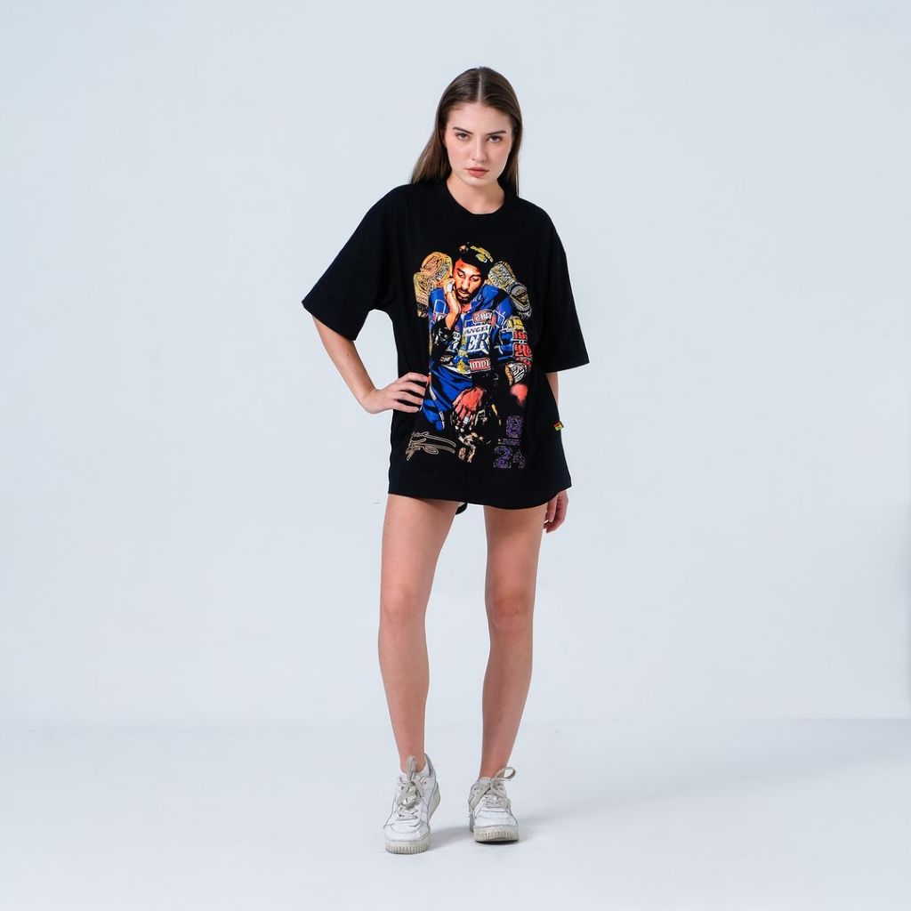 T-SHIRT BASKETBALL / KOBE BRYANT / OVERSIZE